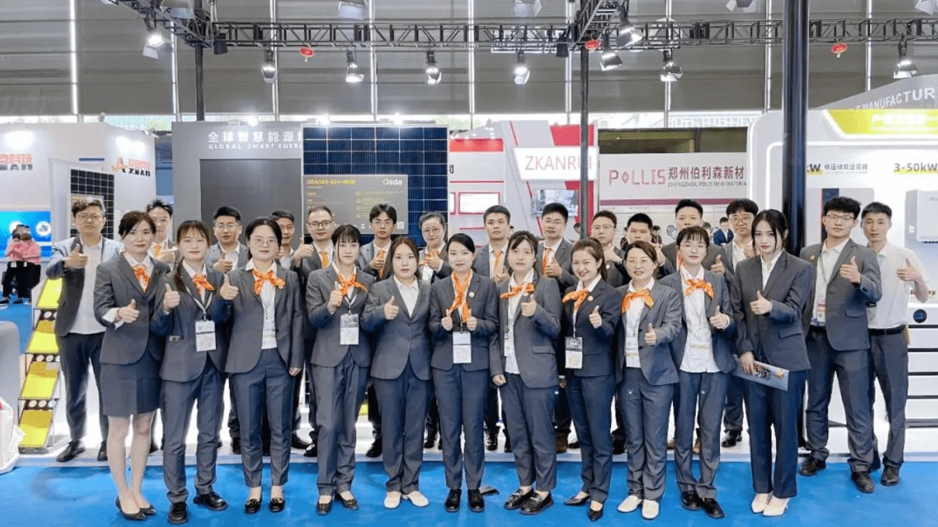 Osda è apparsa alla 16a conferenza ed esposizione internazionale sul fotovoltaico solare e sull'energia intelligente SNEC
